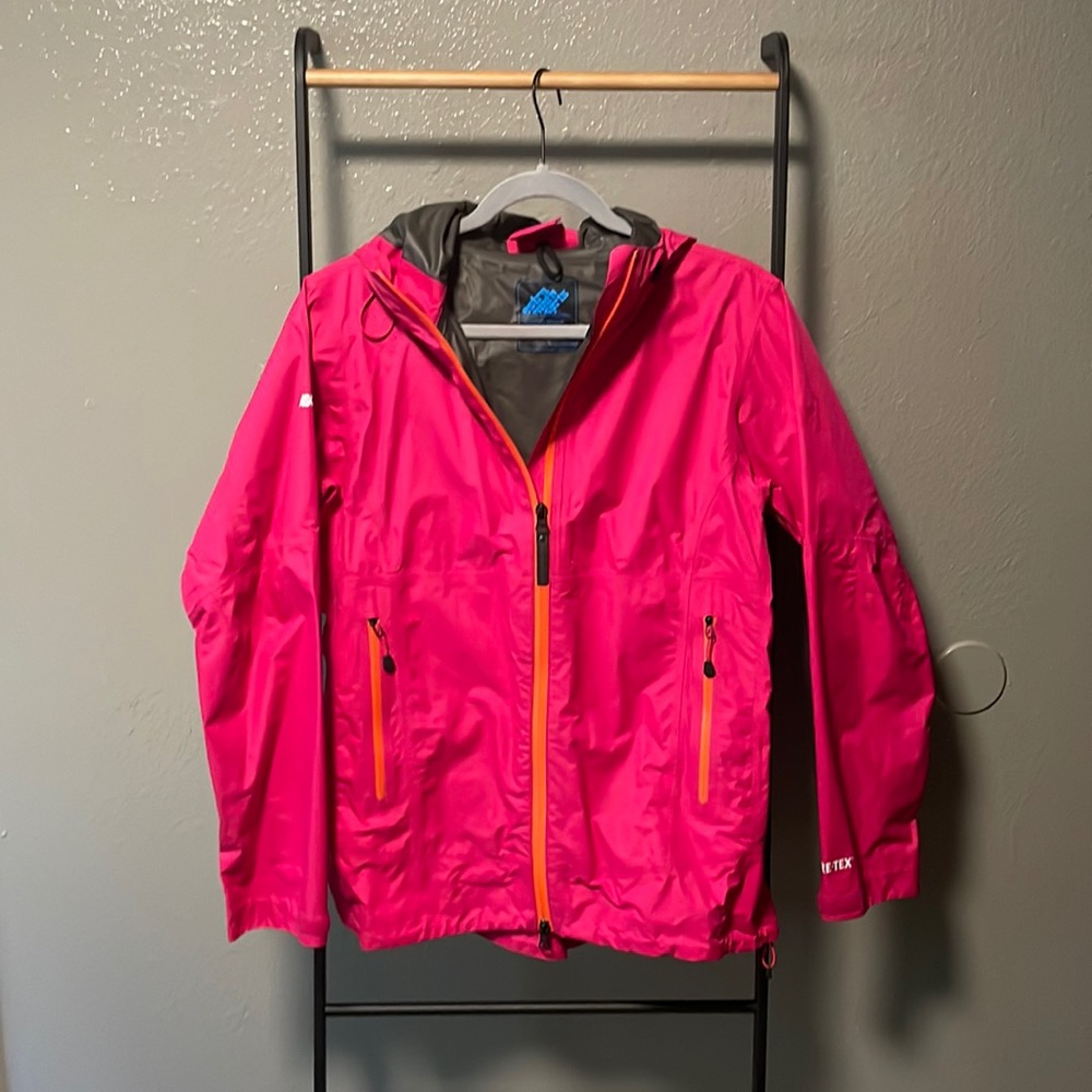 Pink EMS Rain jacket.  Size S